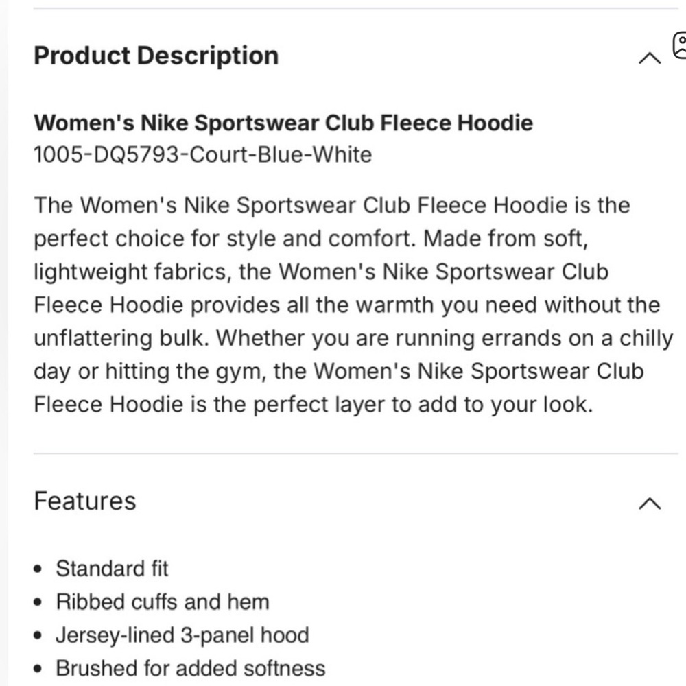 Nike Hoodie - Picture 4 of 4